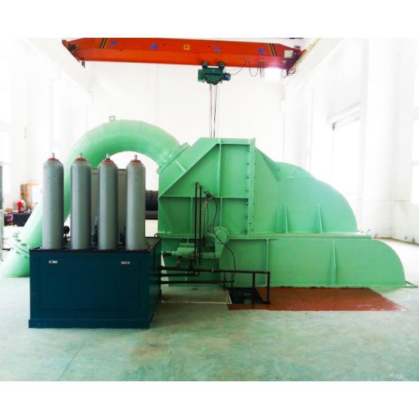 Quality Hydro Power Pelton Water Turbine Generator 100kw Long Life Time High Efficiency for sale