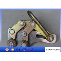 China Tight Cable Wire Clamps Electrical Half - Moon Shape 20-60 KN Destructive Load factory