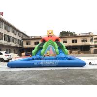 China Minions Inflatable Water Park , Open Pool Water Park Games For Adults factory