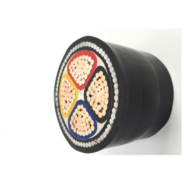 Quality 4 Core 185 Sqmm SWA Armoured Power Cable Copper Conductor XLPE/PVC Insulated for sale