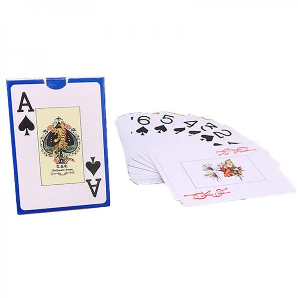 Quality Pantone Colors hard Waterproof Plastic Playing Cards OEM ODM for sale