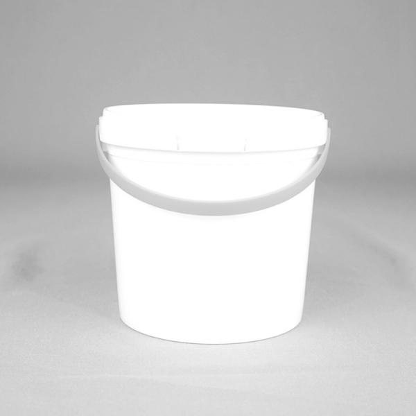 Quality 1L 33oz Empty Greek Yogurt Bucket Plastic Bucket With Screw On Lid for sale