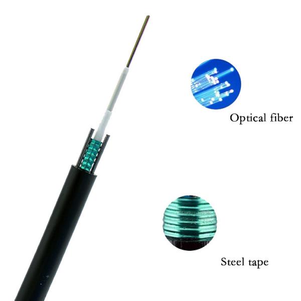 Quality Unitube 6 Core OD8.0mm Communication Fiber Optic Cable for sale