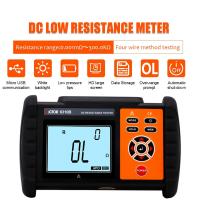 China VICTOR  6310B DC Low Resistance Tester four-wire measurement 300k OHM USB data upload resolution 1uOHM factory