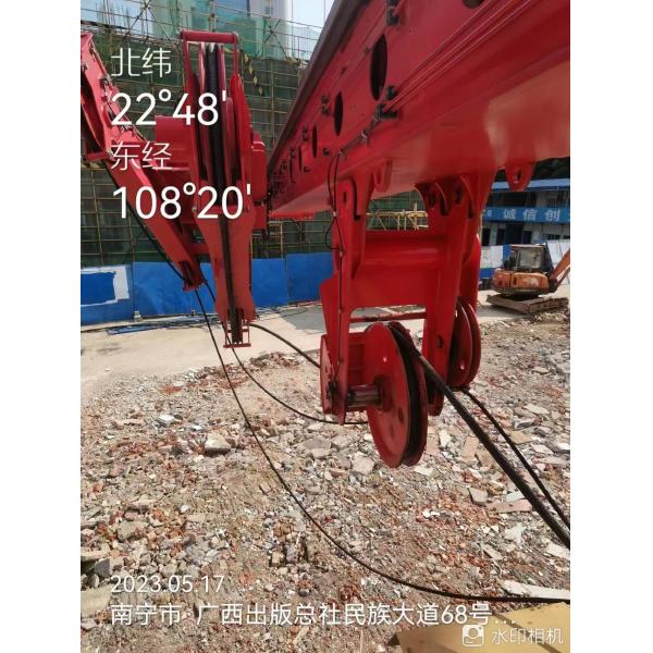 Quality Sany Used Rotary Drilling Rig SR360R For 2500mm Max. Drilling And 100/65m Max. for sale