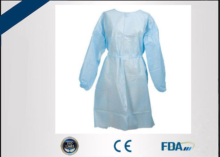 China Dust Proof Disposable Isolation Gown For Doctors / Nurses / Lab Workers for sale