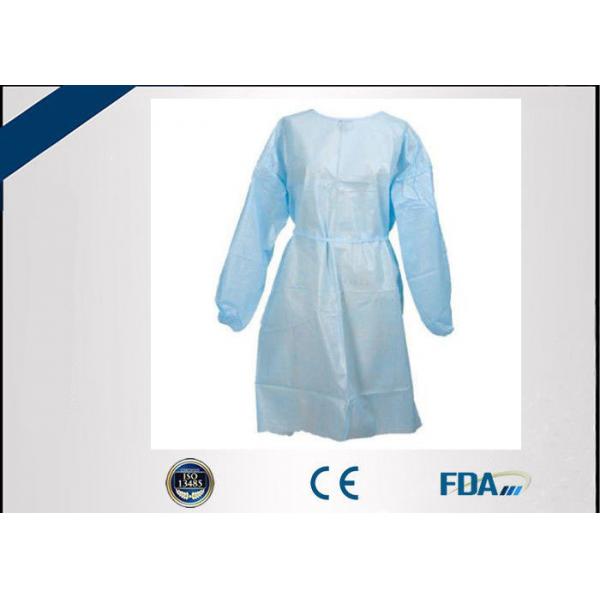 Quality Dust Proof Disposable Isolation Gown For Doctors / Nurses / Lab Workers for sale