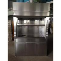 China Laboratory Stainless Steel Fume Hood Benchtop Ductless Fume Hood Chamber factory