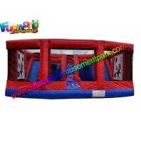China Funny Red EN71 Inflatable  Sports Games , Inflatable Twister Game for Rental factory