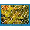China Beautiful 6 Foot Chain Link Fence For Garden / Courtyard / Park / Road Side factory
