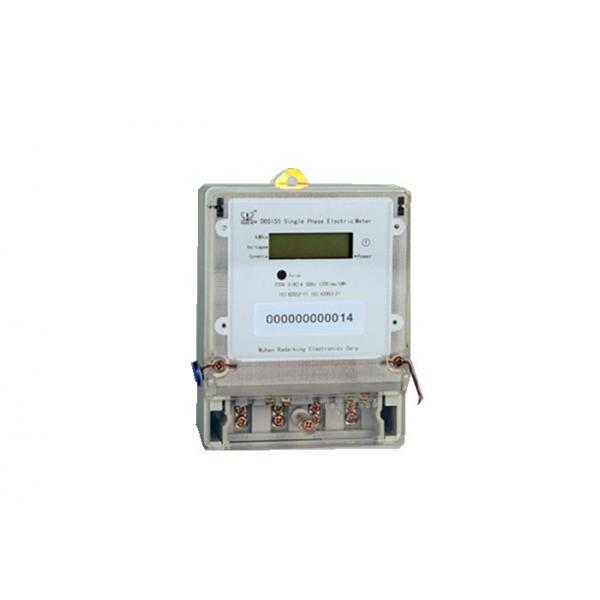 Quality Anti-Tamper 220V Single Phase Electronic Meter Fully Sealed 1200imp/Kwh Watt Hour Meter for sale