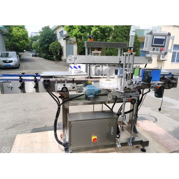 Quality Shampoo Sticker Auto Label Applicator For Flat Surfaces PLC control system for sale