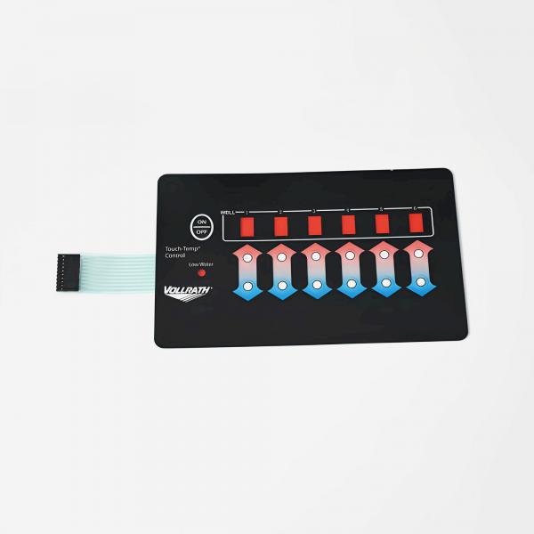 Quality 12V Durable LED Membrane Switch IP67 Rated Dustproof Waterproof for sale