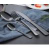 China Stainless Steel Cutlery with Black Color/Flatware Set/Tabletop/Le posate/Talheres factory