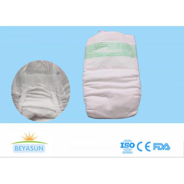 Quality White Color Infant Baby Diapers With Airlaid Paper , Diapers For 1 Month Old for sale