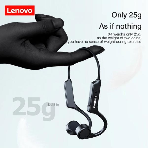 Quality Lenovo Thinkplus X4 Bone Conduction Headphone Wireless Bluetooth Sports Earbuds for sale