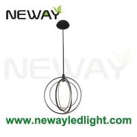 Quality Art Pendant Lamp Black LED Decroative Chandelier Pendant LED Light for sale
