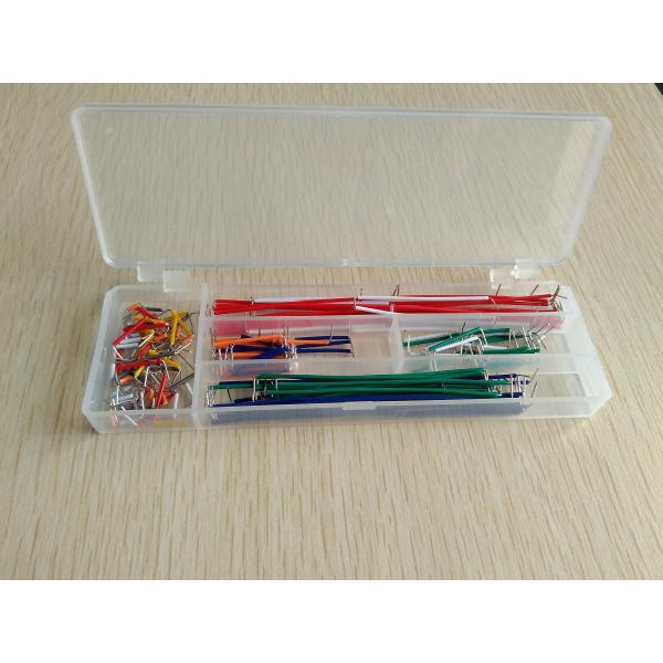 Quality Solid Solderless Breadboard Kit 14 different lengths 140Pcs Jumper Cable Kits for sale