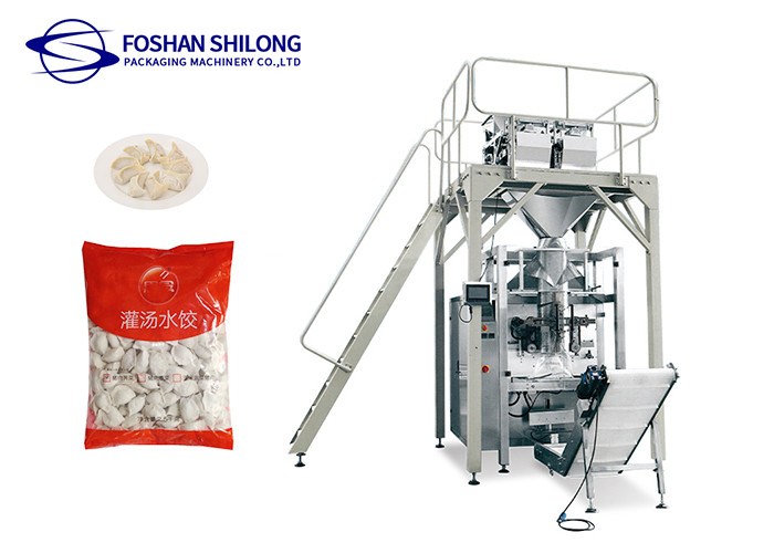 China Frozen Food Chicken Plastic Bag Packing Machine 10kg 5bags / Min 5KW factory