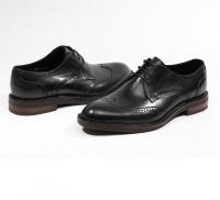 China Black Crocodile Pattern Mens Leather Dress Shoes Brown / Black Men Oxford Shoes factory