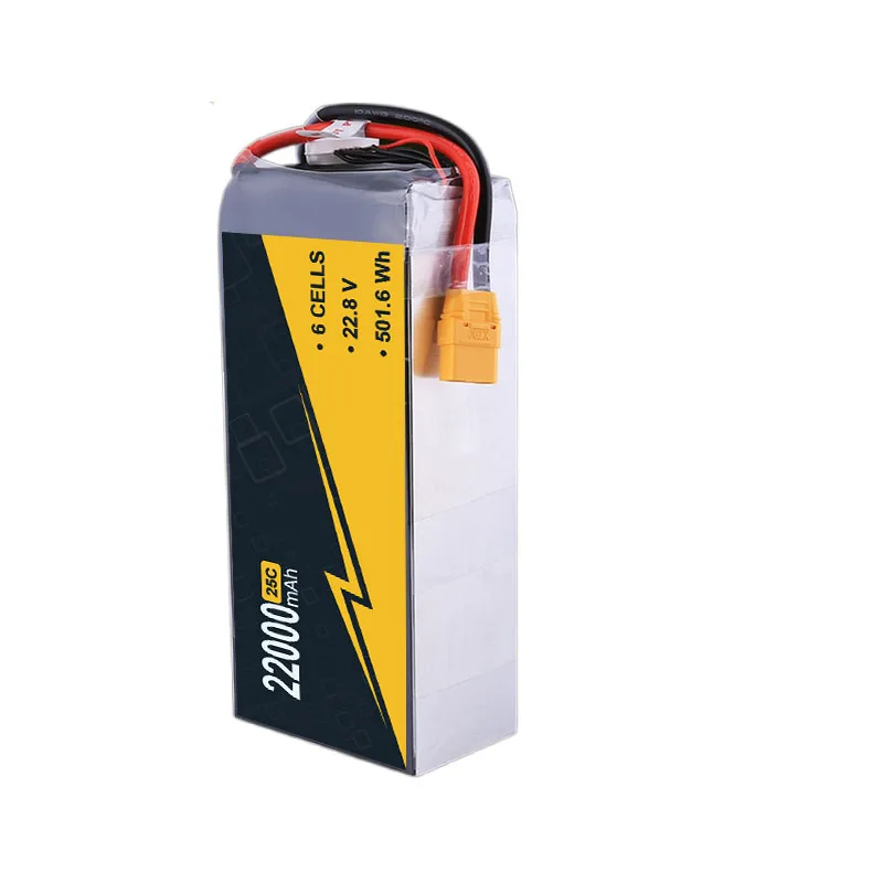Quality UAV RC Lithium Polymer Battery 5000mAh Lipo Batteries For Rc Airplanes for sale