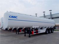 China Heavy capacity 3 axles fuel tank truck trailer with tool box factory