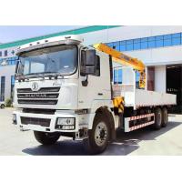 Quality SHCMAN F3000 Crane Cargo Truck 6x4 Boom Truck Crane 340hp 380hp for sale
