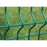 China Galvanized Welded Wire Mesh Sheets , Green Welded Wire Fence Multi Purpose factory