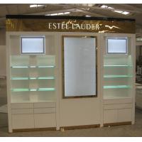 China LED Lightings Famous Cosmetics Shop Wood Cabinets for sale