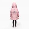 China Wholesale Children'S Boutique 12M - 4T Pink Warm Down Outerwear Hooded Kids Clothes Winter Long Winter Coats Kids Girls factory