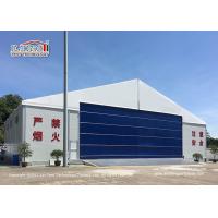 China 30M Temporary Outdoor  Aircraft Airplane Hangar Tent with Hard Wall factory