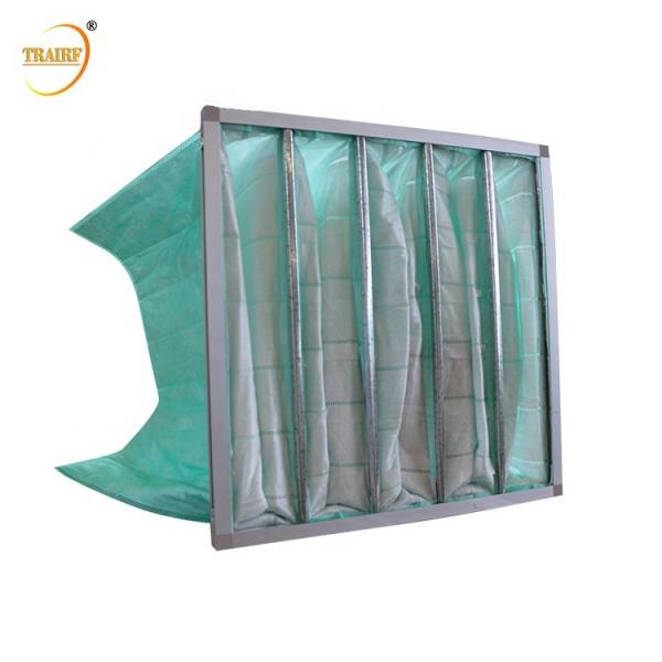 Quality 1um F6 Synthetic Fiber Spray Booth Bag Air Filter 595*495*600mm for sale