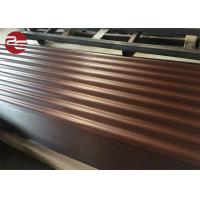China Prepainted Corrugated Galvanized Sheet Metal Profile Roofing Sheets With Ce Certificate factory