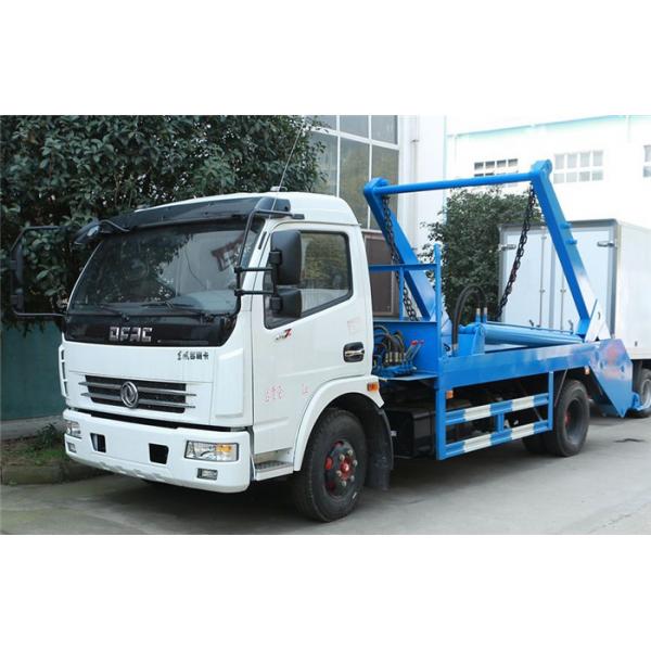 Quality Swing Arm Garbage Waste Removal Trucks Carbon Steel Waste Transport With 5CBM for sale