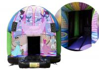 China Dome 3.5m Carton Printing Inflatable Jumping Castle Bounce House For Kids factory