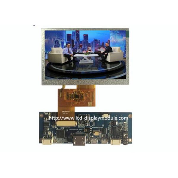 Quality 4.3'' Inch 480*272 Resolution TFT display with HDMI transfer board for HDMI interface for sale