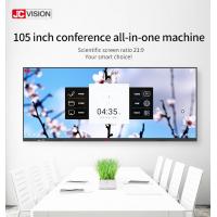 China JCVISION Classroom Interactive Whiteboard 105 Inch Android 11 IR 20 Poitns Touch for sale