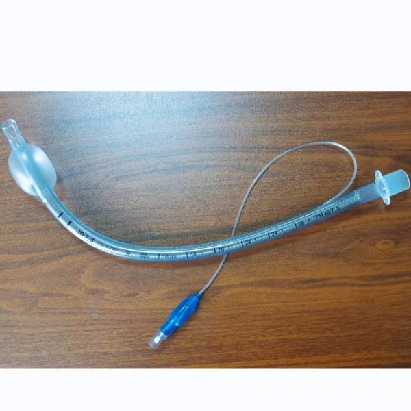 Quality Armoured High Volume Cuffed Oral / Nasal ET Tube 7.5mm Reinforced Tracheal Tube for sale