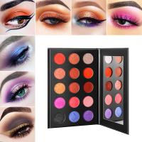 China ISO 22716 Smooth Matte Cream Eyeshadow Palette For Smokey Eyes factory