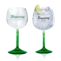 China Tanqueray London Dry Copa Gin And Tonic Glasses Curly Longdrink Plastic Alcohol Glasses OEM factory