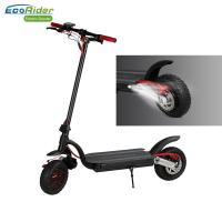 China Eco - Rider Smart Kick Folding Motor Scooter 2000W Dual Battery 48V 10 Inch Wheel factory
