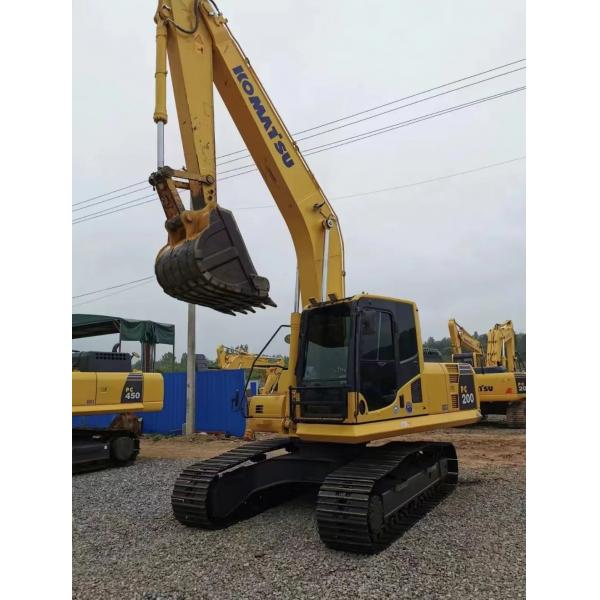Quality PC200 Used Komatsu Excavator With A Capacity Of 1.2 Cubic Meters for sale