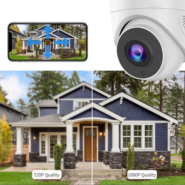 Quality Indoor HD 1080P Wireless WiFi Security Camera A5 Conch Camera ABS Plastic for sale