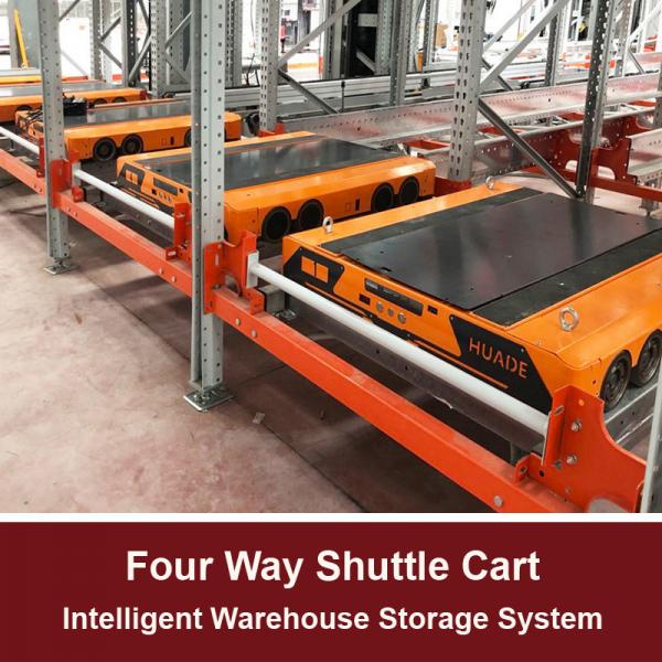 Quality Four Way Radio Shuttle Cart For 4 Way Radio Shuttle Racking Radio Shuttle Pallet Runner Car Racking for sale