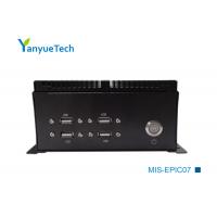 Quality MIS-EPIC07 No Fan Industrial Embedded Computer 3855U Or J1900 Series CPU Dual for sale