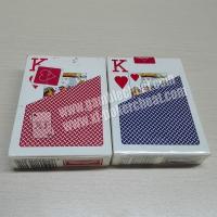 China Casino 669 Gold Lion Paper Invisible Playing Cards For Filter Camera And Lenses factory