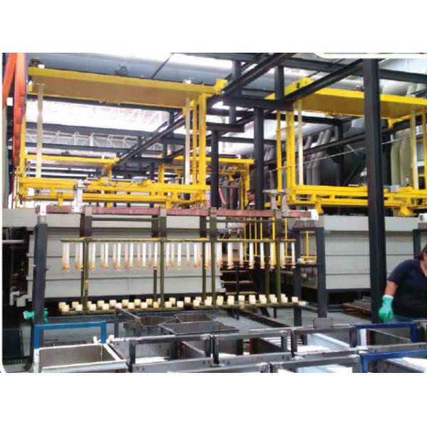 Quality Shock Absorber Rod Chrome Plating Line , OEM Plating Production Line for sale