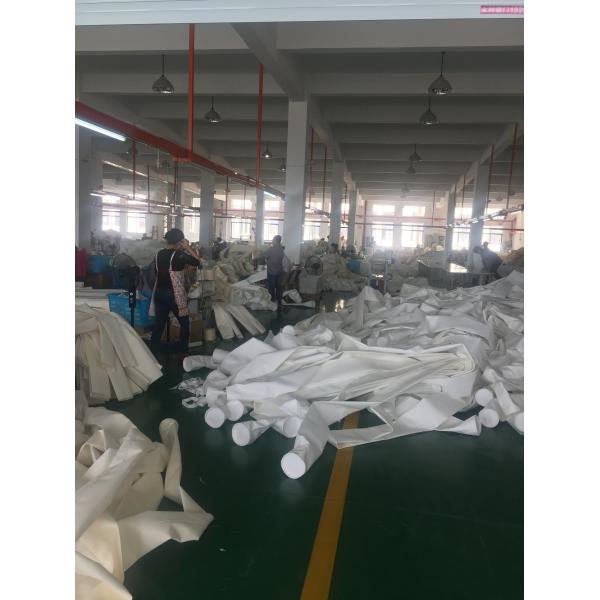 Quality Polyester Dust Collector Bag Material Needle Punched Hole Shape for sale