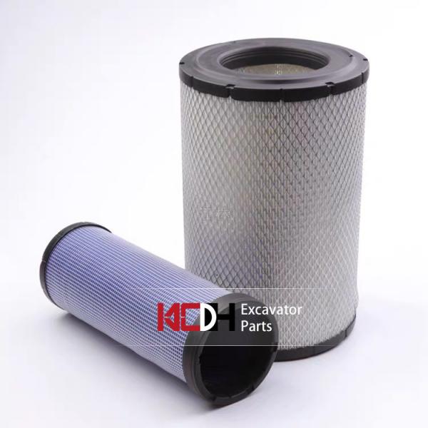 Quality Hitachi Zx200-3 Excavator Air Filter 4286128 5.15 inch Inner Diameter for sale