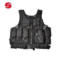 China Black Police Security Tactical Vest for sale